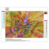 Tableau De Papillon Etrange Et Illusoire - 5D Kit Broderie Diamants/Diamond Painting