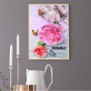 Tableau De Roses Sur Lac - 5D Kit Broderie Diamants/Diamond Painting