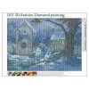 Bonhomme De Neige 2019 - 5D Kit Broderie Diamants/Diamond Painting