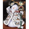 Bonhomme De Neige 5D Diy Kits De La Broderie De Diamant Pour Noël